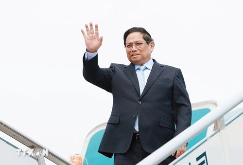Premierminister Pham Minh Chinh beendet Dienstreise in China - ảnh 1