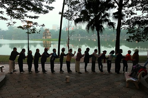 레빅(Lê Bích)의 사진 속 하노이의 향수 - ảnh 10
