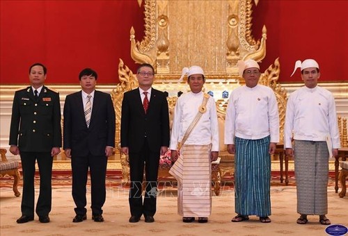 미얀마 대통령, 베트남과의 협력을 높이 평가 - ảnh 1