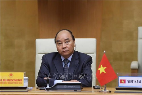 응우옌 쑤언 푹 총리, 코로나 19 대응 관련 G20 화상 정상회의 참석 - ảnh 1