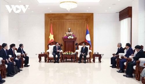 Toàn cảnh chuyến thăm chính thức CHDCND Lào của Chủ tịch Quốc hội Vương Đình Huệ - ảnh 12