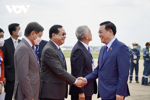 Toàn cảnh chuyến thăm chính thức CHDCND Lào của Chủ tịch Quốc hội Vương Đình Huệ - ảnh 1