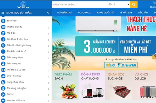 Voso.vn, Make in Vietnam 온라인판매 플랫폼 - ảnh 1