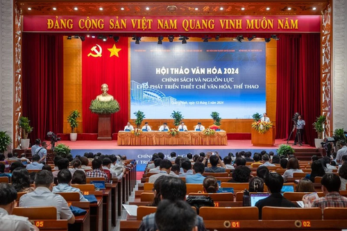 2024년 베트남 문화 세미나, 문화‧체육 발전을 위한 정책‧자원 - ảnh 1