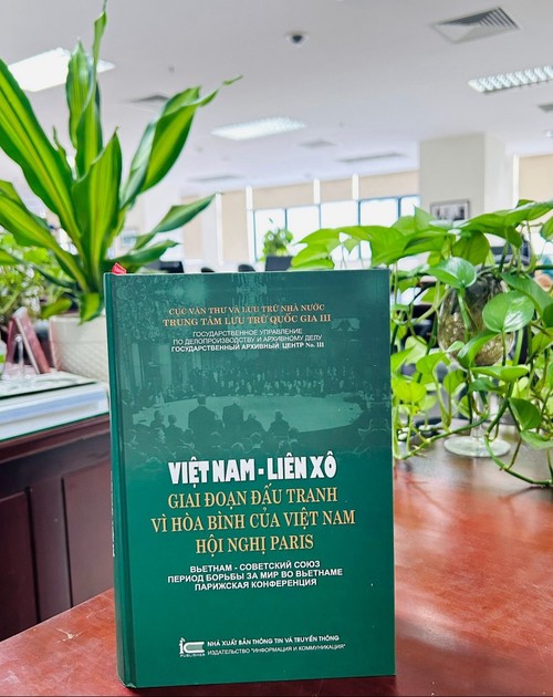 ‘베트남과 소련, 파리 평화 회담에서 베트남 평화를 위한 투쟁’ 책 출간 - ảnh 1
