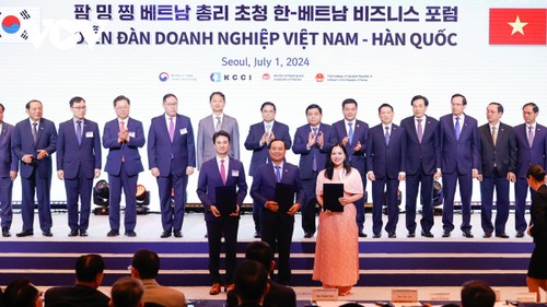 베트남과 한국, 2025년에 양자교역액 1천억 달러 달성 목표 - ảnh 2