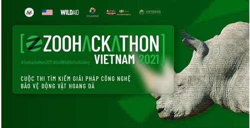 ចាប់ផ្តើមការប្រកួតដំឡើងកម្មវិធីដើម្បីជួយសង្គ្រោះសត្វព្រៃ Zoohackathon Vietnam ២០២១  - ảnh 1
