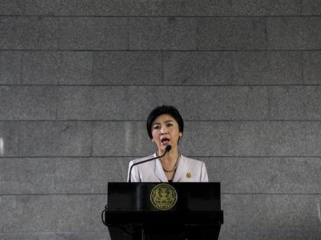 នាយករដ្ឋមន្រ្តីថៃលោកស្រី Yingluck Shinawatra បដិសេដសំណូមពរលាលែងពីតំណែងរបស់ភាគីប្រឆាំង - ảnh 1
