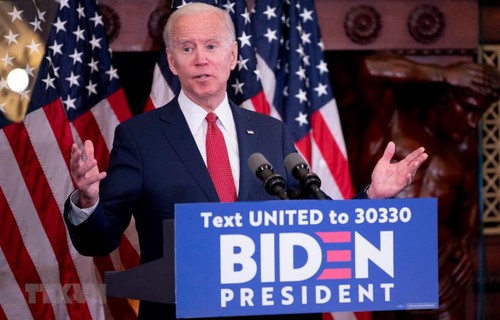 Pilpres AS 2020: Capres J.Biden menghentikan kampanye pemilihan karena wabah Covid-19 - ảnh 1