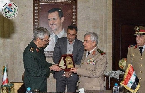 Iran dan Suriah menandatangani permufakatan tentang perluasan kerjasama militer yang komprehensif - ảnh 1