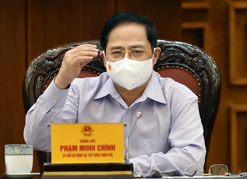 PM Pham Minh Chinh Memimpin Sidang Badan Harian Pemerintah tentang Penyelenggaraan Pemilihan - ảnh 1