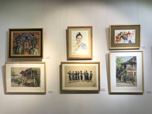 Menghubungkan Kebudayaan Vietnam-Laos Melalui Lukisan - ảnh 3