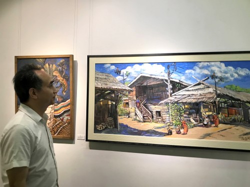 Menghubungkan Kebudayaan Vietnam-Laos Melalui Lukisan - ảnh 2