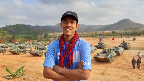 Danh Chanh Da – Jurnalis Etnis Minoritas Khmer yang Peroleh Bintang Kerja Sama Persahabatan Internasional - ảnh 2