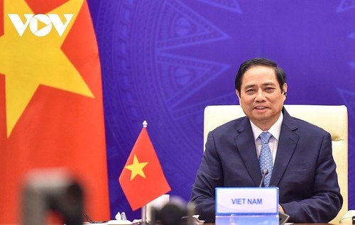 PM Pham Minh Chinh Tegaskan Komitmen Vietnam dalam Terus Berikan Sumbangsih yang Efektif untuk Laksanakan Target dan Visi Bersama GMS - ảnh 1