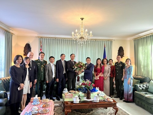 Kedubes Vietnam untuk Australia Ucapkan Selamat Hari Raya Tahun Baru Kamboja, Myanmar, dan Thailand - ảnh 1