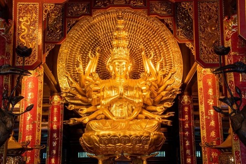 Foto-Foto yang Mengesankan tentang Pagoda Bai Dinh - ảnh 7
