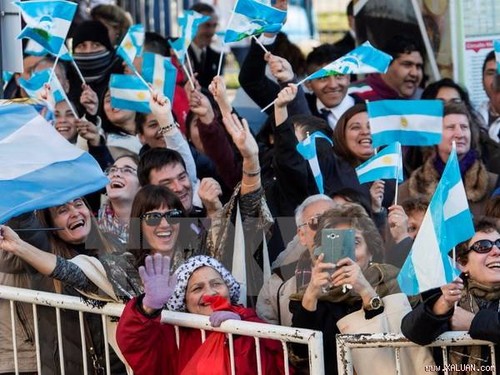 阿根廷独立200周年纪念仪式 - ảnh 1