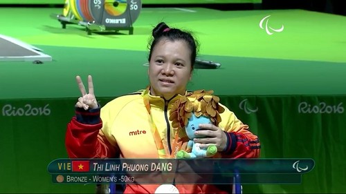 越南残奥会代表团获得第2枚奖牌 - ảnh 1