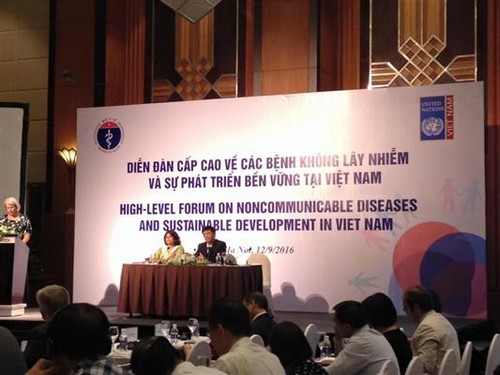 越南举行非传染性疾病及可持续发展高级论坛 - ảnh 1