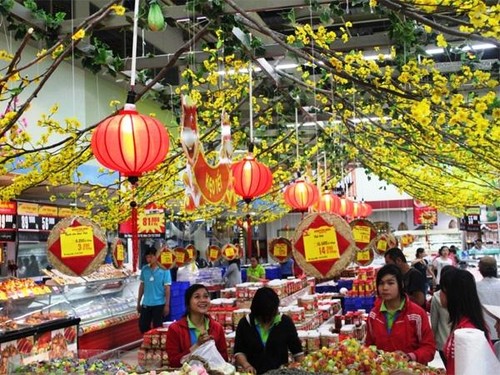 越南各家超市推出春节优惠活动 - ảnh 1