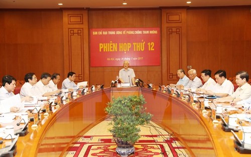 越共中央反腐败指导委员会第12次会议举行 - ảnh 1