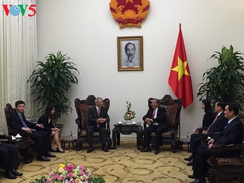 越南政府常务副总理张和平会见韩国大法院院长梁承泰 - ảnh 1