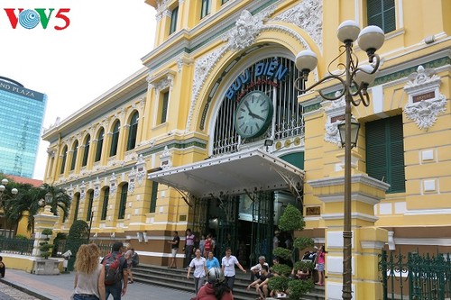 胡志明市的特殊建筑工程——西贡中心邮局 - ảnh 1