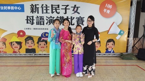 旅居中国台湾越南人共同体维护和推广母语 - ảnh 1