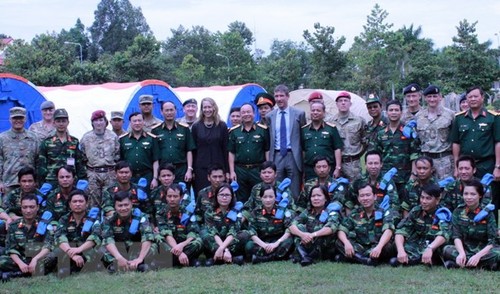 联合国选择越南作为国际维和力量的训练地点 - ảnh 1