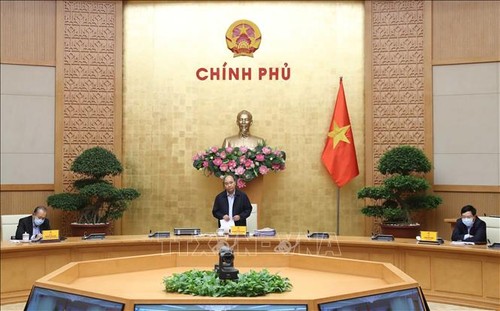 越南政府总理主持召开政府常务委员会关于疫情防控工作的会议 - ảnh 1