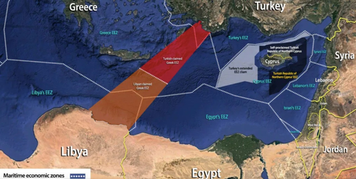 地中海：复杂的多边竞争 - ảnh 1