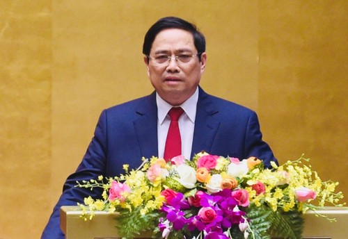 越南国会选举范明正为政府总理 - ảnh 1