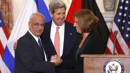 Israeli-Palestinian negotiation sparks hope for peace    - ảnh 1