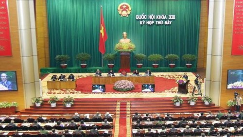 National Assembly debates law and ordinance building program - ảnh 1