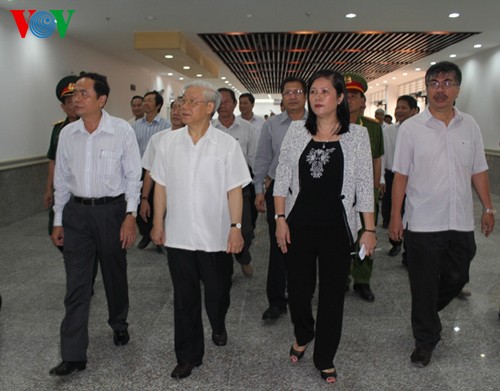 Party General Secretary Nguyen Phu Trong pays a working visit to Can Tho province - ảnh 1