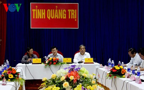 President Truong Tan Sang visits Quang Tri province - ảnh 3
