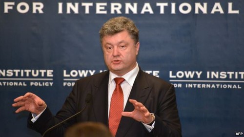 Ukraine’s President optimistic about ceasefire in eastern region - ảnh 1