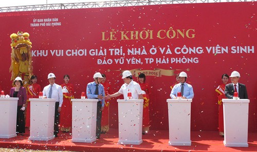 Construction of 1 billion dollar Vu Yen – Hai Phong eco project begins - ảnh 1