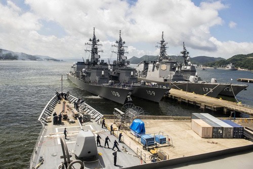 India, Japan, US prepare for naval drills in Indian Ocean - ảnh 1