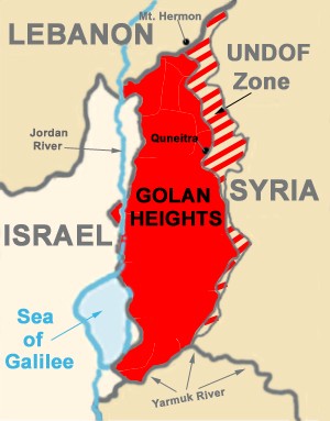 Israel strike Syrian targets in Golan Heights  - ảnh 1