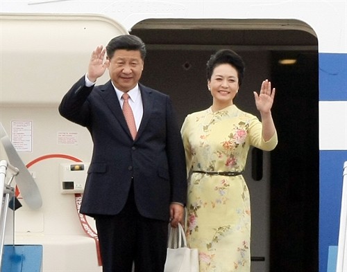 Impression by Chinese General Secretary and President Xi Jinping in Noi Bai International Airport - ảnh 1