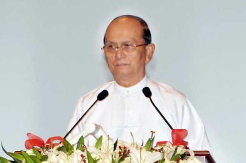 Myanmar President U Thein Sein promises to respect election results - ảnh 1