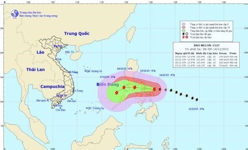 Typhoon Melor causes serious losses for the Philippines  - ảnh 1