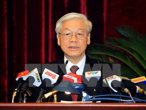 Party Central Committee wraps up 13th meeting  - ảnh 1