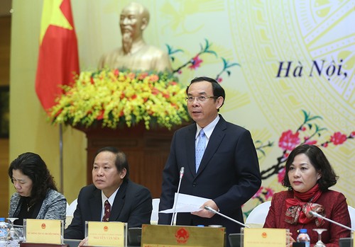 The government holds the first press conference in 2016 - ảnh 1