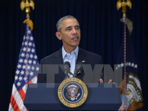 US President calls for steps to reduce East Sea tension - ảnh 1