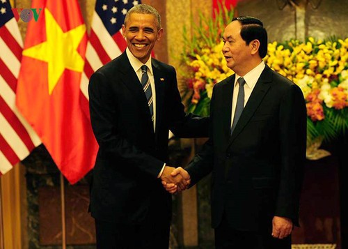 Day one: US President Barack Obama's visit to Vietnam  - ảnh 3
