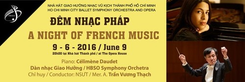 "French Night Music” to delight audiences in HCM City - ảnh 1