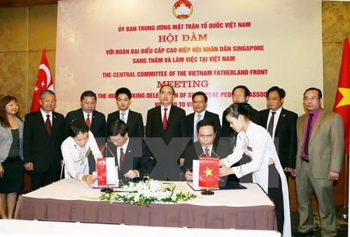 Vietnam, Singapore strengthen ties - ảnh 1
